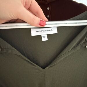 Motherhood Dark Green Blouse